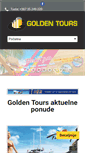 Mobile Screenshot of goldentours.ba